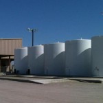 oil field construction - tank farm