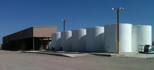 oil field construction - tank farm